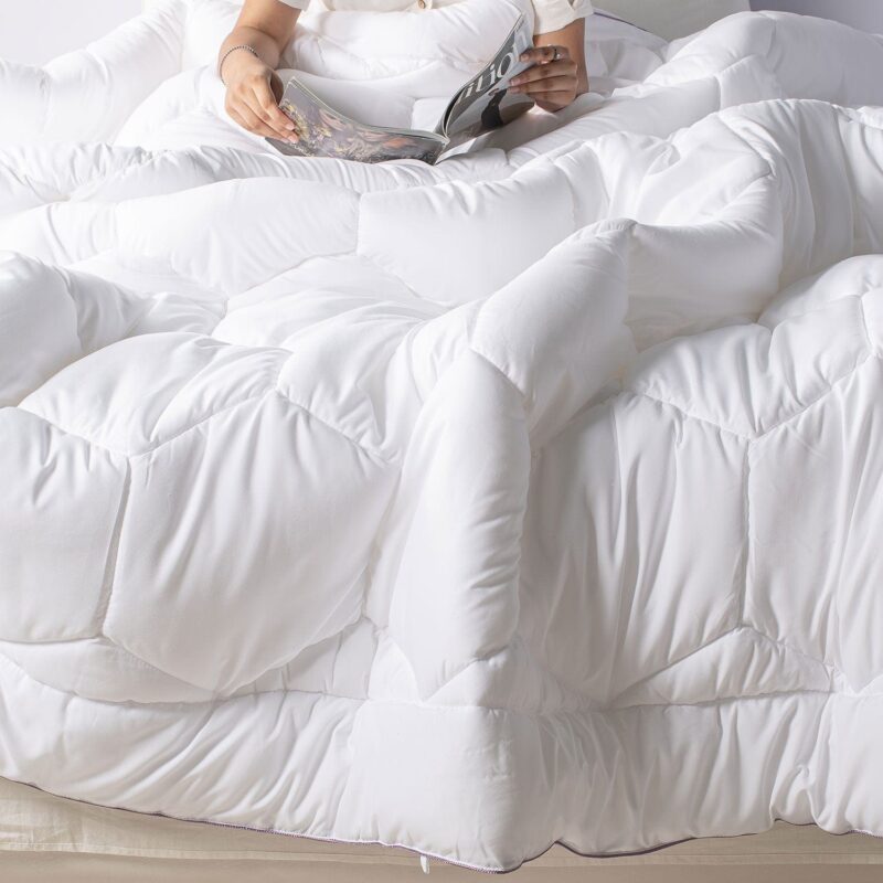 200 Gsm Summer Comforter - Lavender Quilt (Oeko Certified) - Image 2