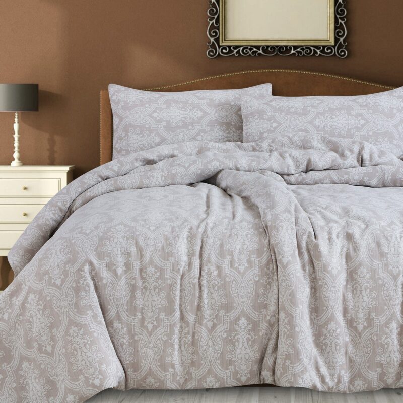 Ultra Light Weight Washed Cotton Jacquard Ac Quilt - Image 4
