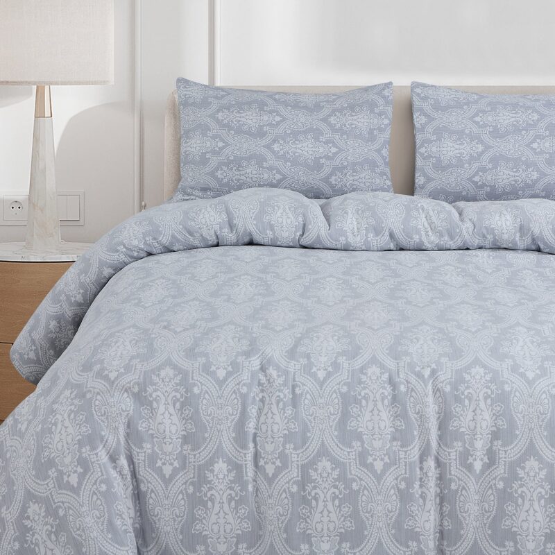 Ultra Light Weight Washed Cotton Jacquard Ac Quilt - Image 6