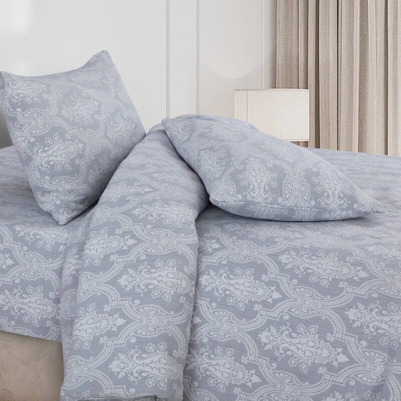 Ultra Light Weight Washed Cotton Jacquard Ac Quilt - Image 5